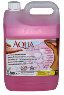 Enviro Aquabalm 5L - Pink Anti-Bacterial Hand Cleanser & Body Wash