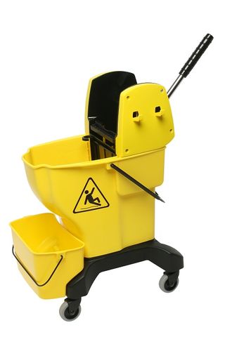 Edco Enduro Complete Press Bucket With Wringer - Yellow