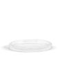 BioPak 60ml BioCane Sauce Cup PET Flat Lid With No Hole - Clear