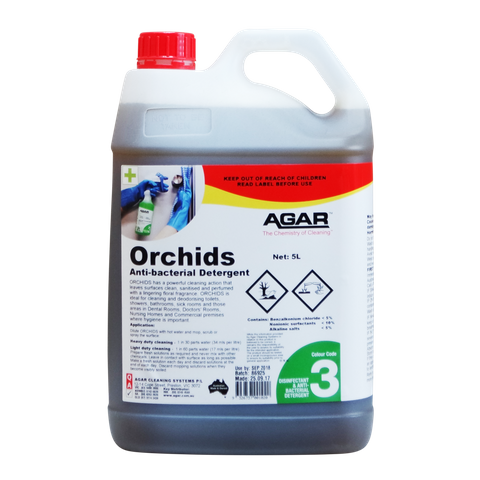 Agar Orchids 5L - Anti-Bacterial Detergent