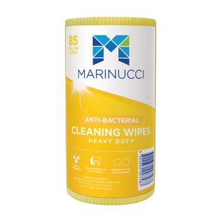 Marinucci Heavy Duty Anti-Bacterial Wipes Roll - Yellow