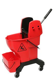 Edco Enduro Complete Press Bucket With Wringer - Red