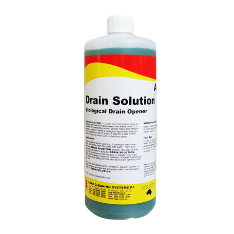 Agar Drain Solution 1L - Biological Drain Opener