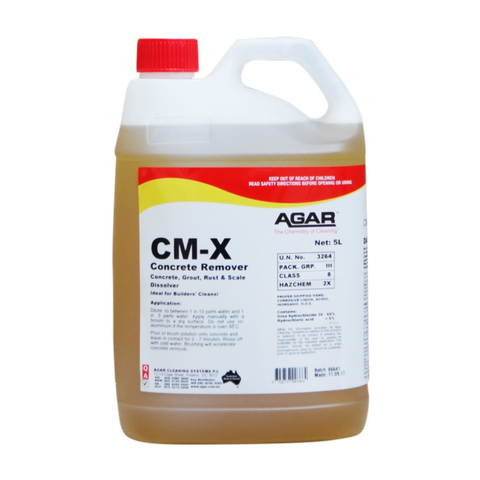 Agar CM-X 5L - Concrete, Grout, Rust & Scale Remover