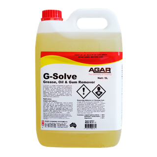 Agar G-Solve 5L -  Grease, Oil & Gum Remover