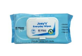 Joey Everyday Wet Baby Wipes With Lid - 16 x 80's