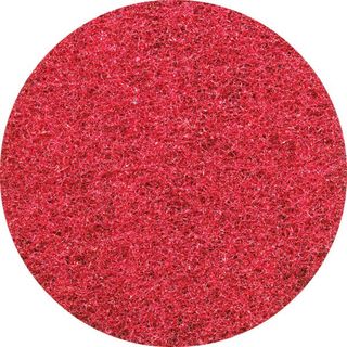 Glomesh Red Spray Buff Regular Speed Floor Pad - 16" / 400mm