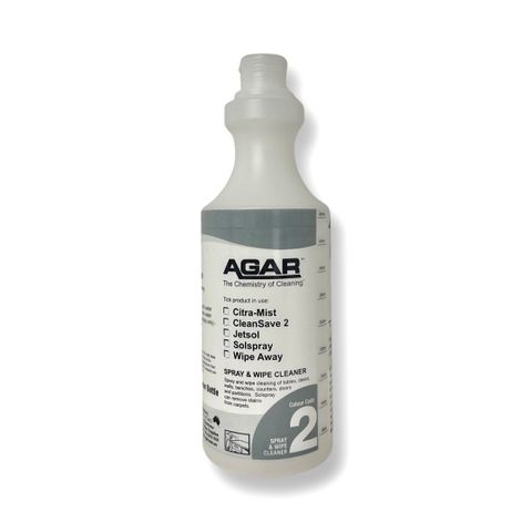 Agar No.2 Spray & Wipe Spray Bottle 500ml - D02