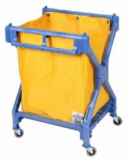 Edco Complete Deluxe Plastic Scissor Trolley With Bag