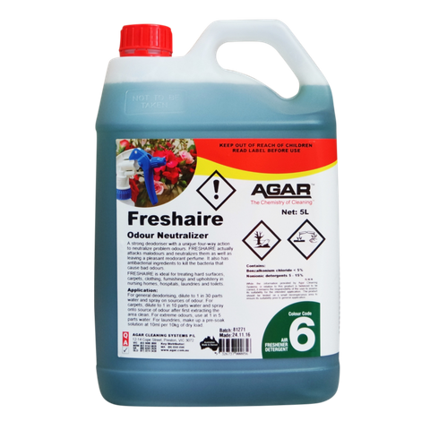 Agar Freshaire 5L - Odour Neutraliser