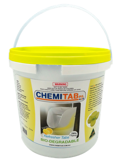 Chemi Tab Lemon Urinal Toilet Blocks 4kg
