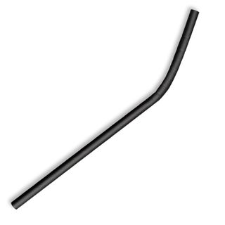 BioPak 6mm Bendy BioStraw - Black