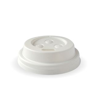 Pac 4oz PS White BioCup Coffee Lid