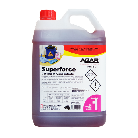 Agar Superforce 5L - Concentrated Detergent