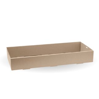 BioPak BioBoard Catering Tray - Extra Large - FSC Recycled - Kraft