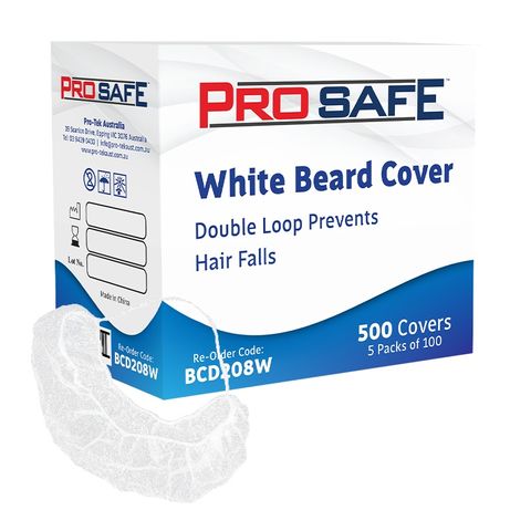 ProSafe Beard Covers White