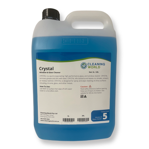 Cleaning World Crystal 5L - Window & Glass Cleaner
