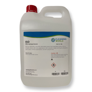 Cleaning World ISO 5L - 100% Isopropyl Alcohol
