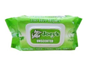 Joey Premium Wet Baby Wipes With Lid - 12 x 100's