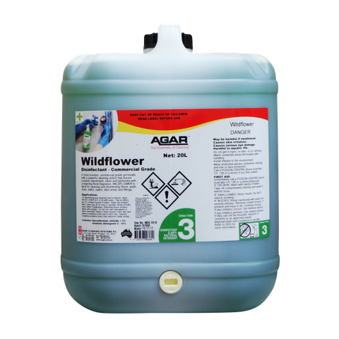 Agar Wildflower 20L - Commercial Grade Disinfectant