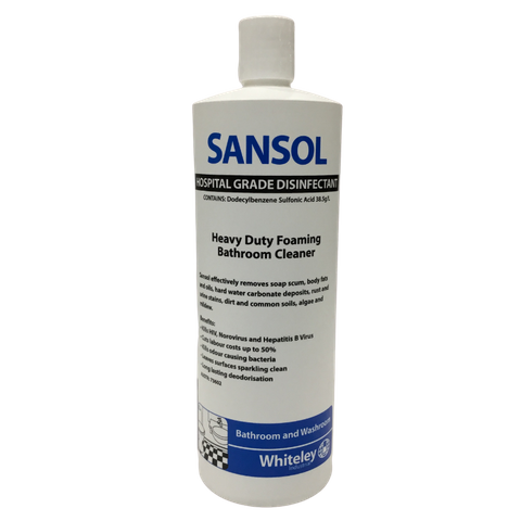 Whiteley Sansol 1L - Hospital Grade Disinfectant