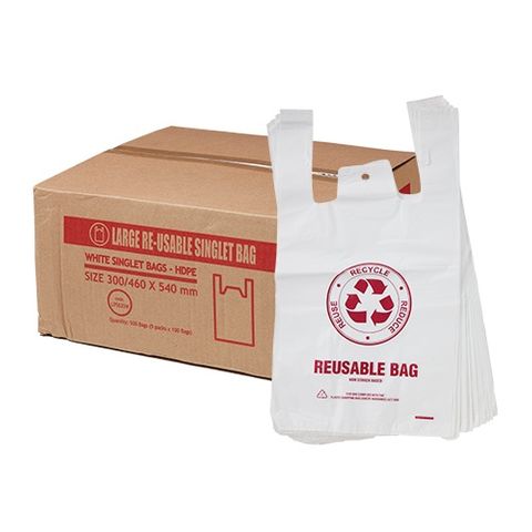 Austar Large Reusable Singlet Bags 37um