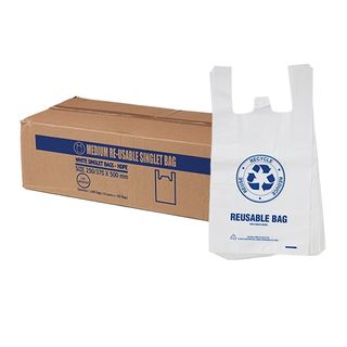 Austar Medium Reusable Singlet Bags 37um