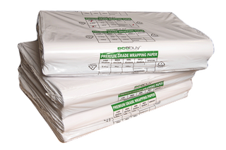 Ecobuy White Newsprint Paper - Large 600mm x 870mm