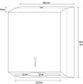 Dolphy Stainless Steel Slimline Paper Towel Dispenser
