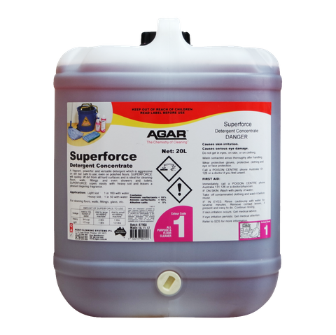 Agar Superforce 20L - Concentrated Detergent