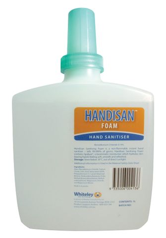 Whiteley Handisan® Foam 1L - Hand Sanitiser