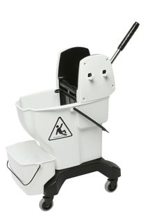 Edco Enduro Complete Press Bucket With Wringer - White