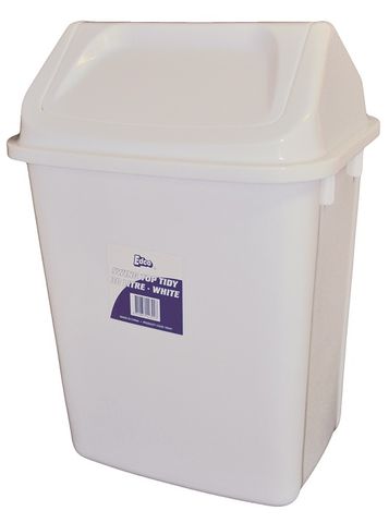 Edco Plastic Bin 30L - White