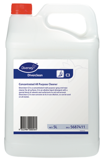 Diversey Diverclean C3 5L - All Purpose Cleaner Concentrate