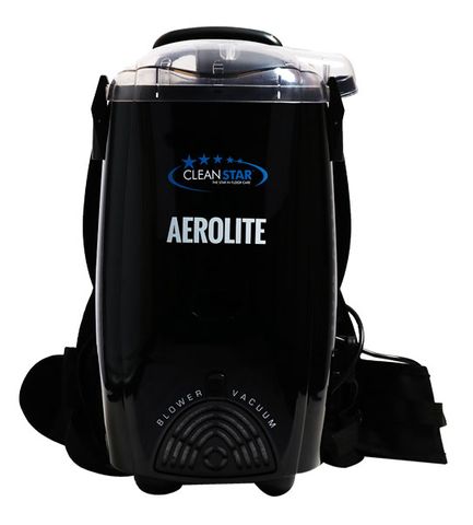 Cleanstar Aerolite Black - Backpack Vacuum