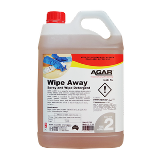 Agar Wipe Away 5L - Spray & Wipe Detergent
