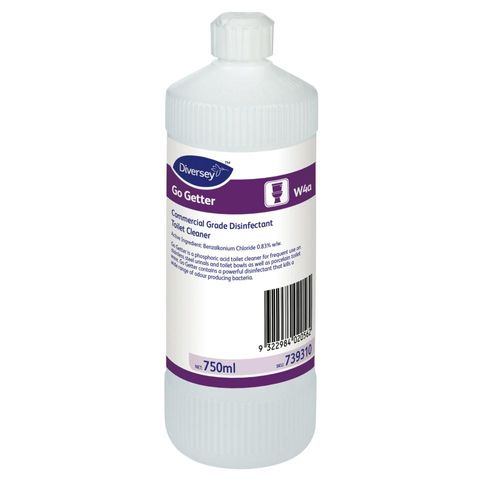 Diversey Go Getter 750ml - Commercial Grade Disinfectant Toilet Cleaner