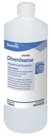 Diversey Bottle Kit - Squeeze - Divercleanse - 750ml