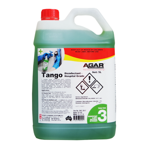 Agar Tango 5L - Hospital Grade Disinfectant