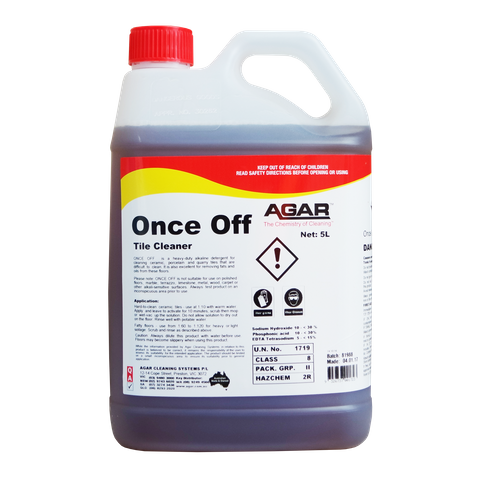 Agar Once Off 5L - Tile Cleaner