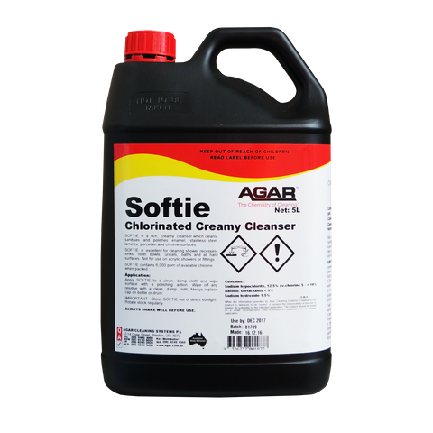 Agar Softie 5L - Chlorinated Creamy Cleanser