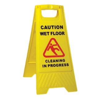 Sabco Caution Wet Floor A Frame - Yellow