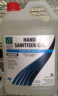 Hand Sanitiser Gel 5 Litre