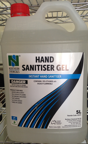 Hand Sanitiser Gel 5 Litre