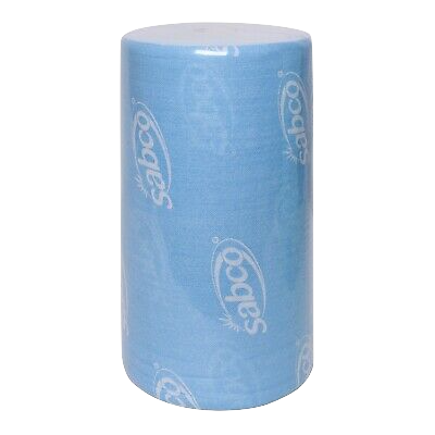 Sabco Heavy Duty Wipes - 90 Sheet Roll Blue