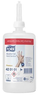 S1Tork Alcohol Gel Hand Sanitiser Premium 6 X 1LT