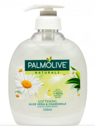 Palmolive Liquid Hand Soap Aloe Vera Pump 250ml