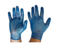 Safe Touch Blue Nitrile P/F Glove-Small X 100pk