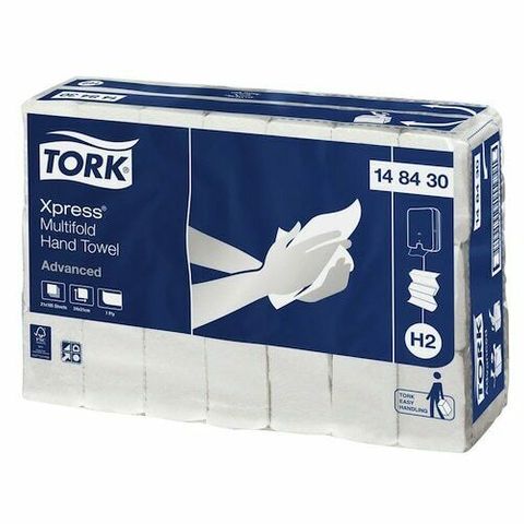 Tork H2 Xpress Multifold Hand Towel 185sht X 21ctn