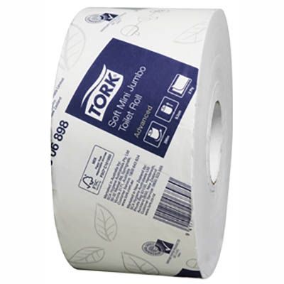 Tork T2 Mini Jumbo Toilet Paper 2ply X 200m 12ctn